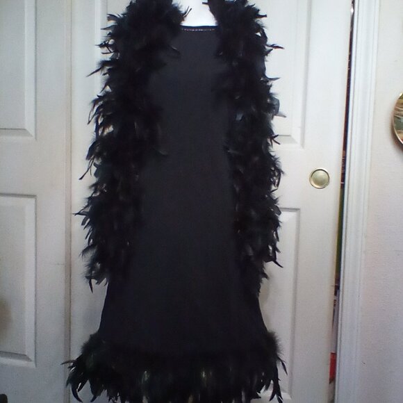 Nicole Feather Dress - Picture 1 of 6